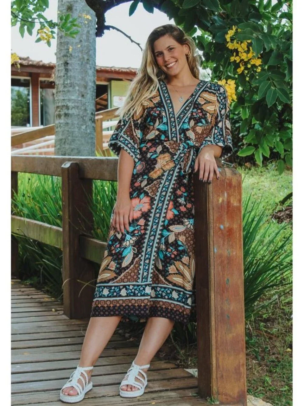 FARM Rio Amaral Midi dress sz XS NWT - Brazil Line Exclusive!!!!